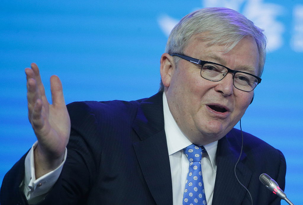 Kevin Rudd who's e-petition calling on Royal Commission into Australia media diversity to focus on Murdoch's News Corp