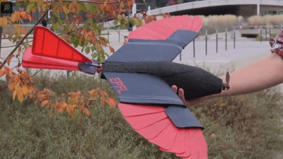 This Drone’s Feathered Wings Can Open and Close Like a Bird’s