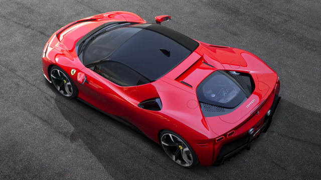 Ferrari Says It’ll Never Go 100 Percent Electric