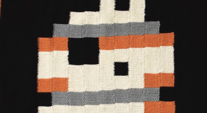 We've got the instructions to make this BB-8 baby blanket. (Image: Insight Editions)