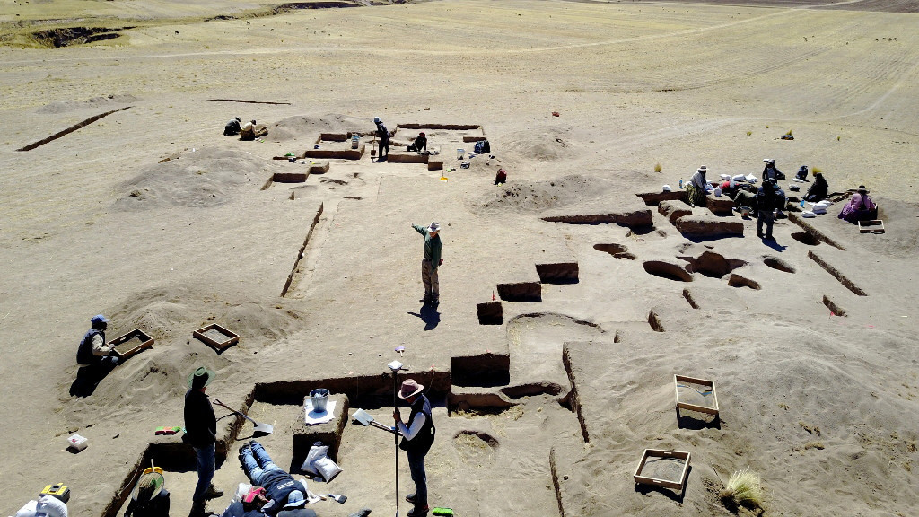 Excavations at Wilamaya Patjxa. (Image: Randall Hass)