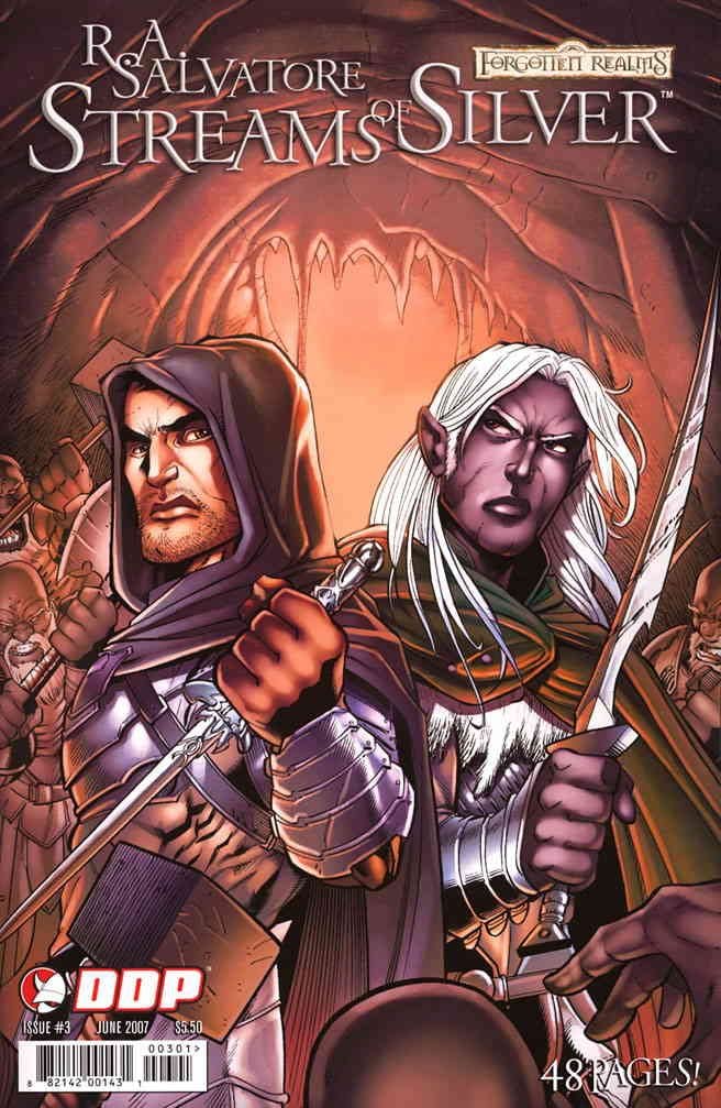 Cover of the Streams of Silver comic adaption (issue #3) by Tim Seeley, (Image: Wizards of the Coast/Devil’s Due)