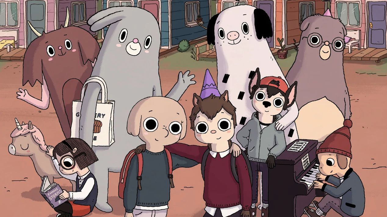 A handful of the monsters and campers living on Summer Camp Island. (Screenshot: Cartoon Network/HBO Max)