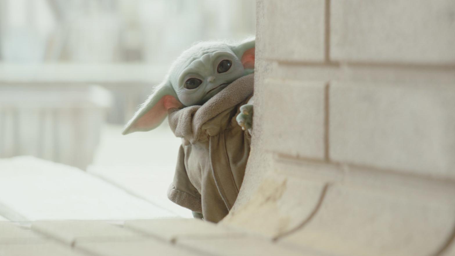 What's around the corner for Baby Yoda? (Photo: Lucasfilm)