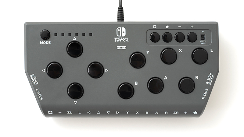 Oversized buttons make the Hori Flex easier to use than the Switch's frustratingly tiny Joy-Cons. (Image: Hori)