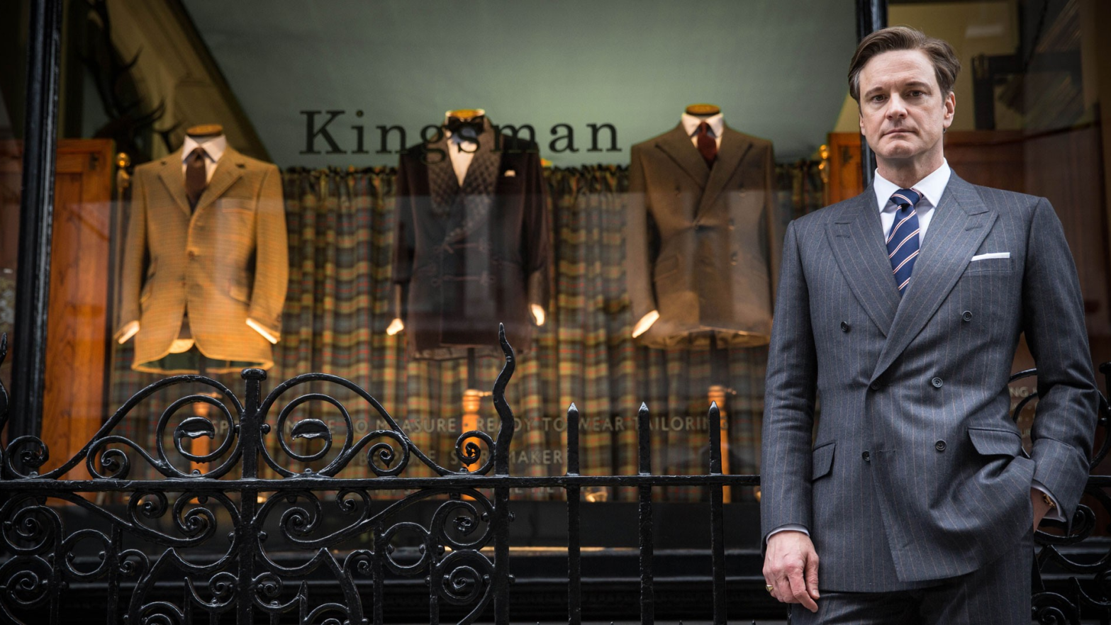 Colin Firth in Kingsman.  (Image: 20th Century Studios)