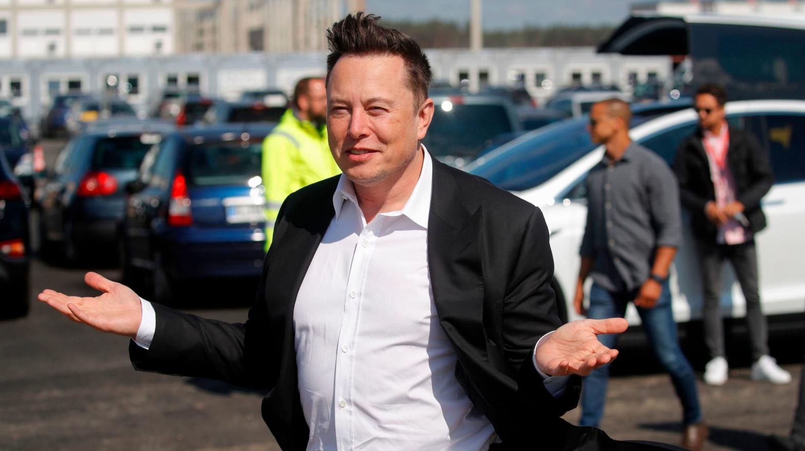 SpaceX founder Elon Musk in Gruenheide near Berlin, Germany on September 3, 2020. (Photo: Odd Andersen, Getty Images)