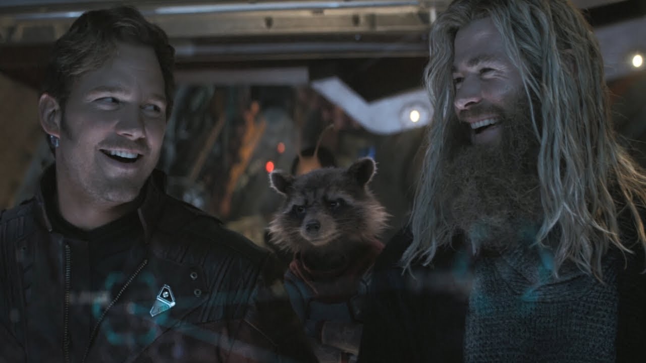 These Chrises will reunite in Thor 4. (Screenshot: Marvel Studios)