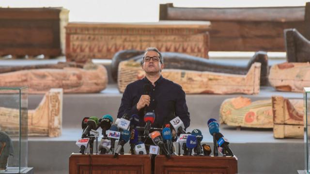 2,500-Year-Old Coffins Unearthed In Egyptian Necropolis
