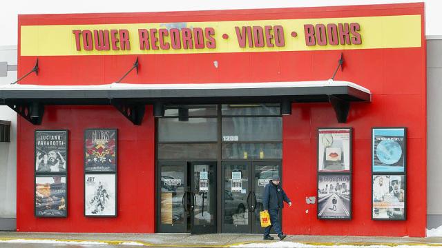 Tower Records Rockets From the Tomb
