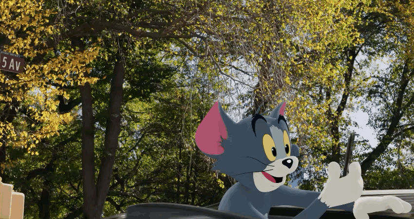 Scenes from Tom& Jerry: The Movie. (Gif: Warner Bros.)