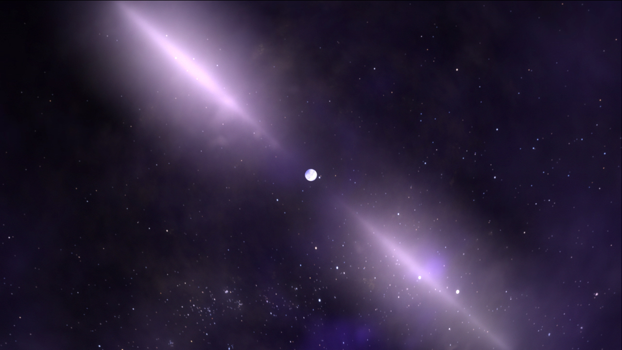 Artist's impression of a pulsar.  (Illustration: NASA )