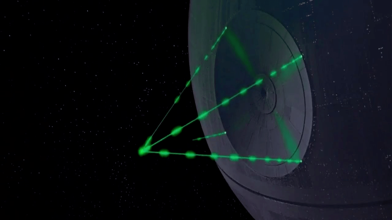 Death Star! (Image: Disney/Lucasfilm)