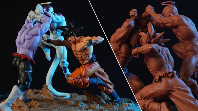 This Dragon Ball Super Diorama Is the Coolest Thing I’ve Seen All Week