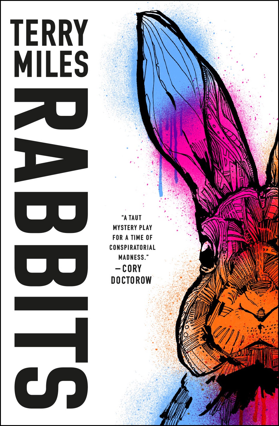 The book cover for Terry Miles' Rabbits novelization.  (Image: Del Rey Books)