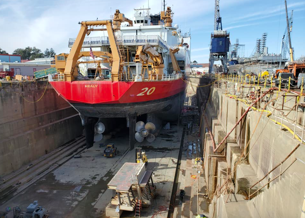 The Way The U.S. Coast Guard Replaces Its Largest Ship’s Motor Is Mind-Blowing