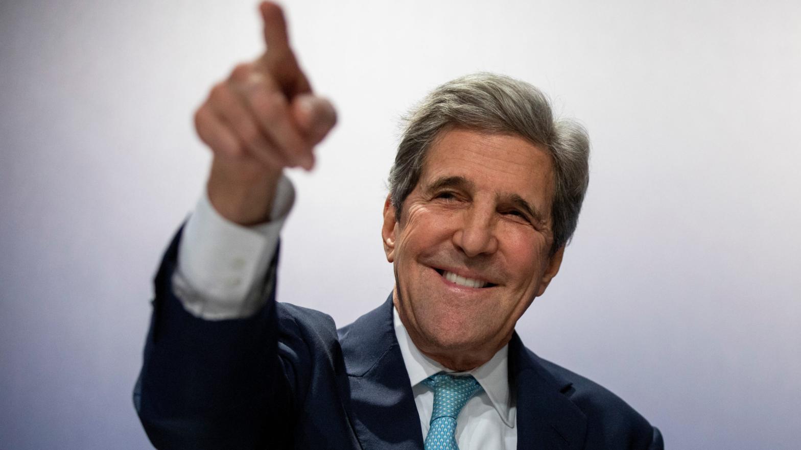 Former Secretary of State John Kerry attends to a conference at the COP25 climate conference in Madrid, Spain. (Photo: Pablo Blazquez Dominguez, Getty Images)
