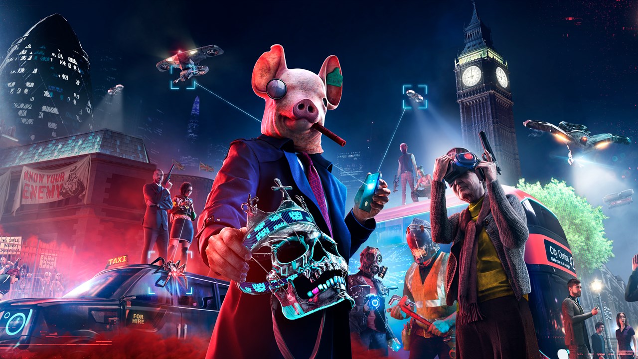 Promotional art for Watch Dogs: Legion. (Image: Ubisoft)