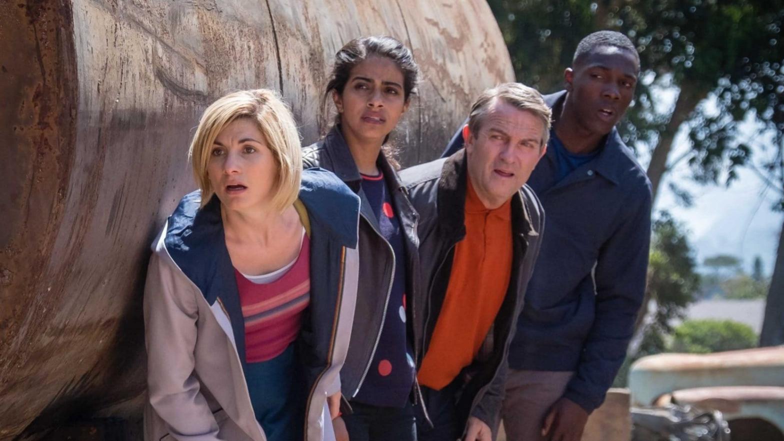 Half of this crew is leaving the show.  (Image: BBC)