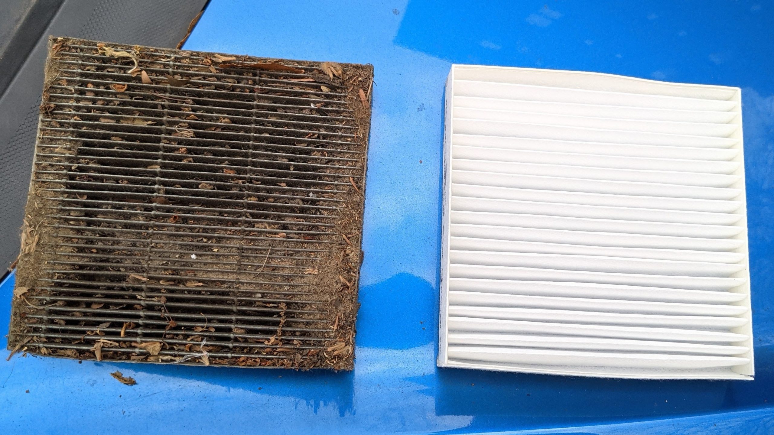 I Finally Changed The Cabin Air Filter In My Car And It Was Just The Filthiest Goddamn Thing
