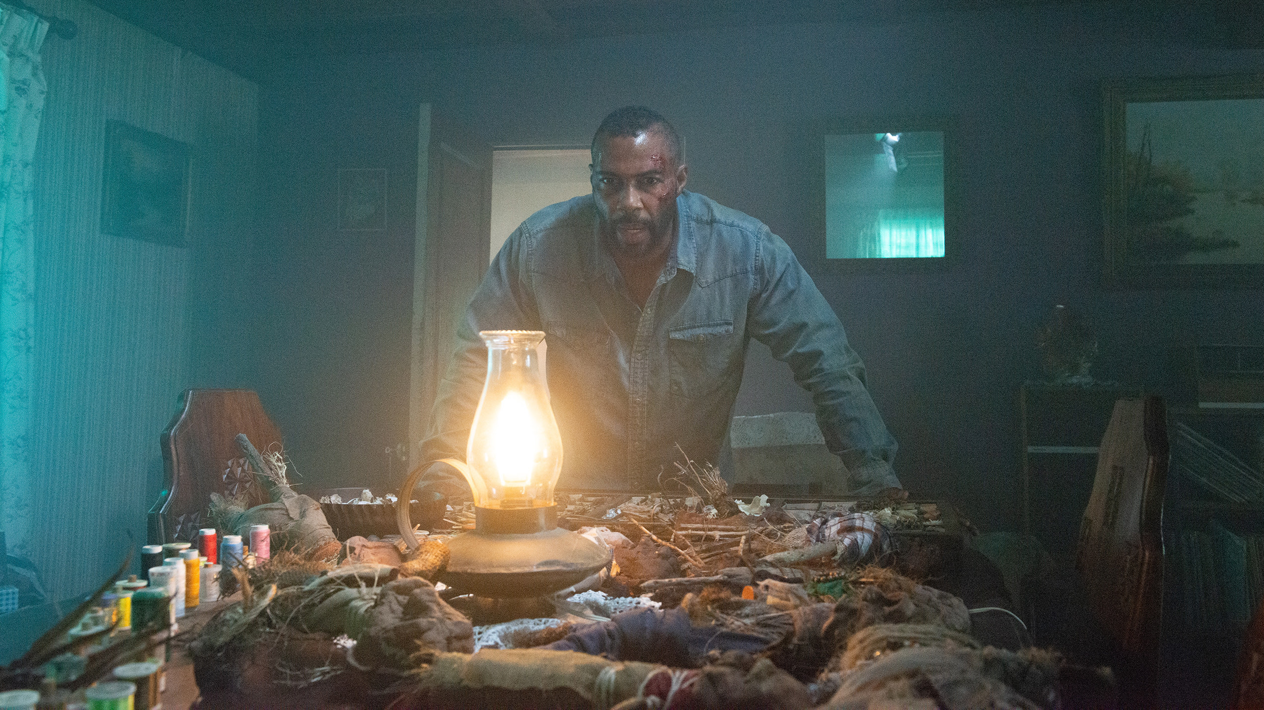 Marquis (Omari Hardwick) reluctantly returns to his roots in Spell. (Image: Paramount)
