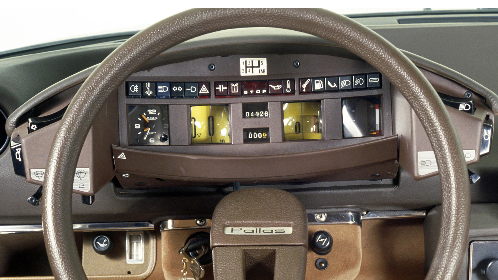This Has To Be The Most Sci-Fi Non-Digital Dashboard Ever