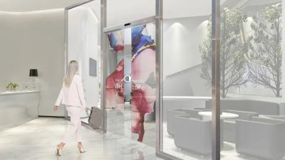 Get Ready To Walk Into LG’s Transparent OLED Sliding Doors