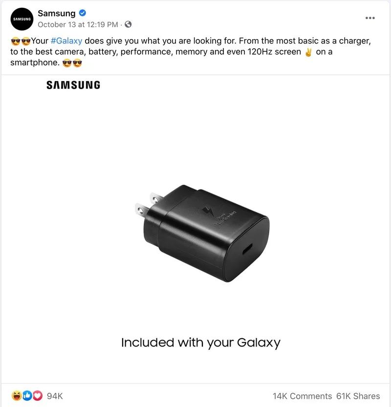 samsung charger