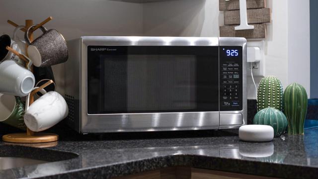 Sharp’s New Alexa-Powered Microwave Is Even More Confusing Than Amazon’s