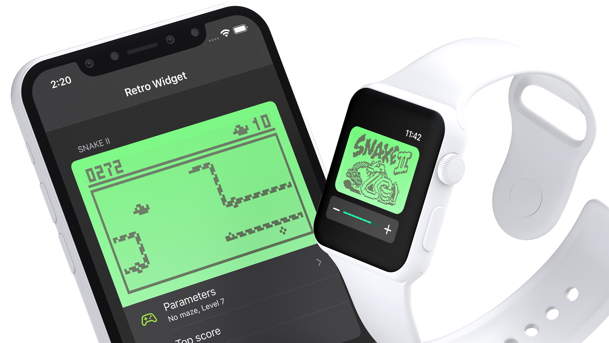 This smartphone app lets you play Snake like you're on an old