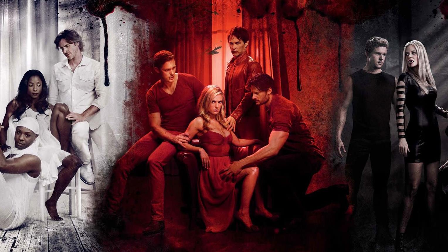 The cast of the original True Blood. (Image: HBO)