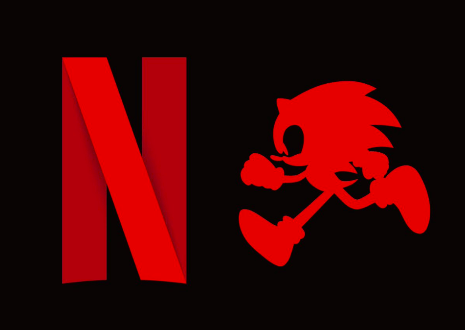 The logo for Netflix's mysterious new Sonic the Hedgehog series. (Image: Netflix)