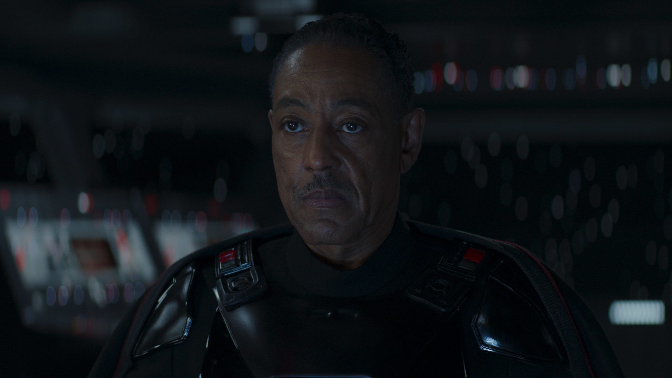Moff Gideon was not too pleased with the message at the end of the episode. (Photo: Lucasfilm)