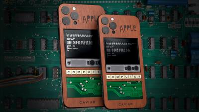 A Rare Original Apple 1 Computer Was Sacrificed For These Ugly Custom iPhones