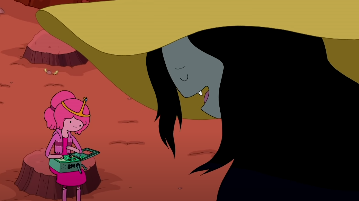 From Adventure Time. Long live Bubbline! (Image: HBO Max/Cartoon Network)