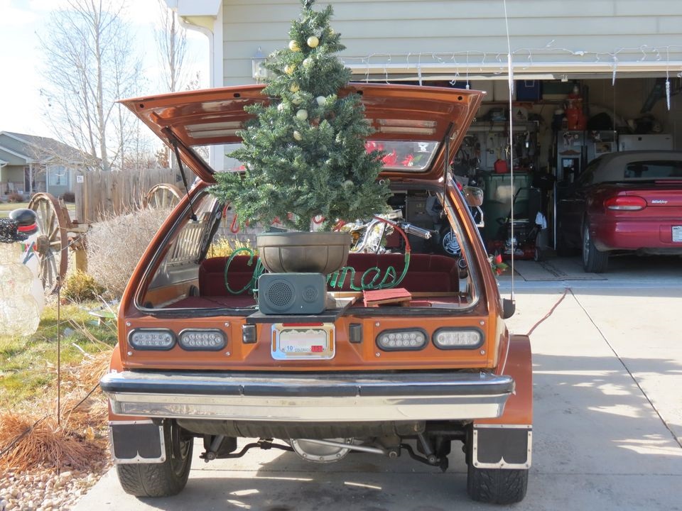 This Motorcycle Chevrolet Chevette Sleigh Will Have More Than Your Sleigh Bells Ringing