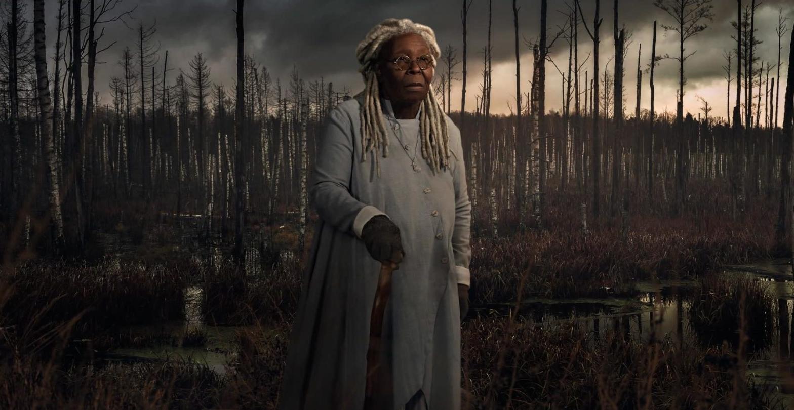 Mother Abagail (Whoopi Goldberg) summons you...unless you're Team Flagg. (Image: CBS All Access)