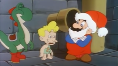 In the Super Mario Cartoon’s Holiday Episode, the Greatest Gift Is Attempted Murder