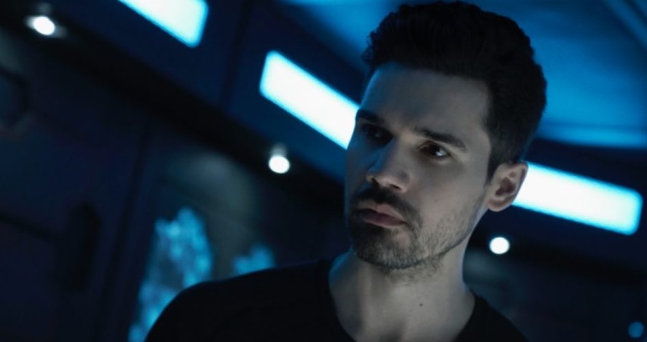 Holden (Steven Strait) in his usual state of deep concern. (Image: Amazon Studios)