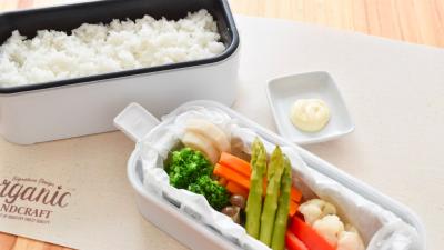 Double-Decker Bento Box Rice Cooker Promises Hot and Fresh Work Lunches That Rival Take Out