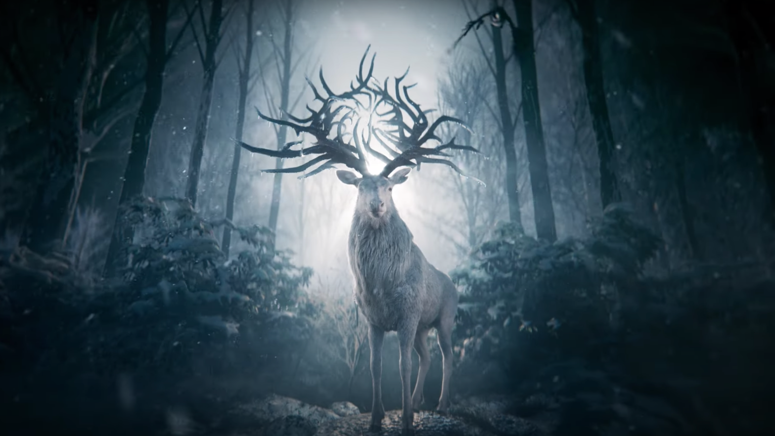 Wouldn't want to be on the wrong end of those antlers.  (Screenshot: Netflix)