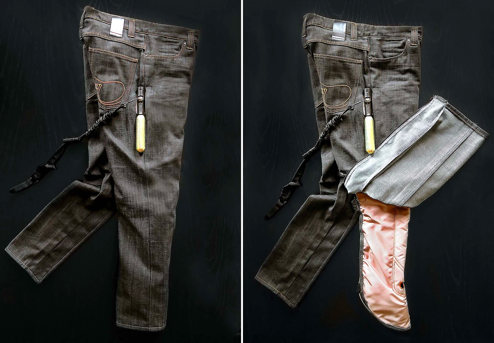 These Airbag Jeans Could Fashionably Protect Motorcyclists