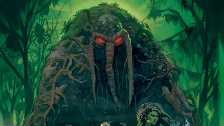 Man-Thing is back, baby.  (Illustration: Daniel Acuña)
