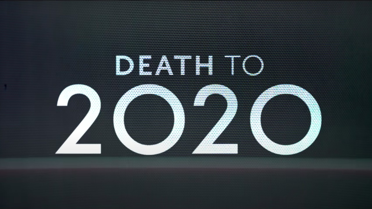 Death to 2020 logo netflix