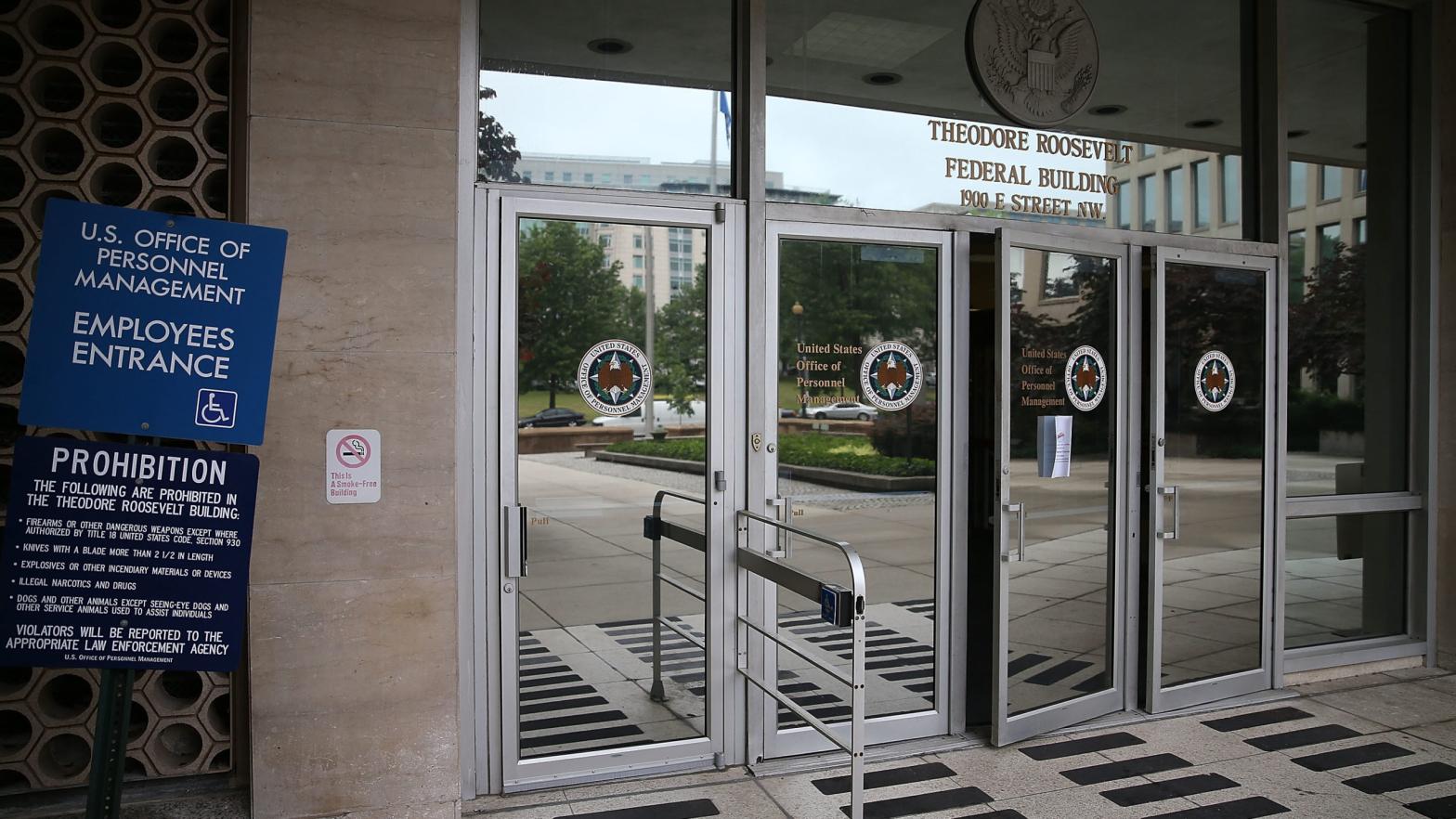 The Theodore Roosevelt Office building, where the Office of Personnel Management is headquartered, in Washington, DC in 2015. (Photo: Mark Wilson, Getty Images)