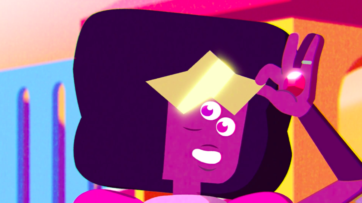 Garnet shines on. (Screenshot: Cartoon Network/HBO Max)