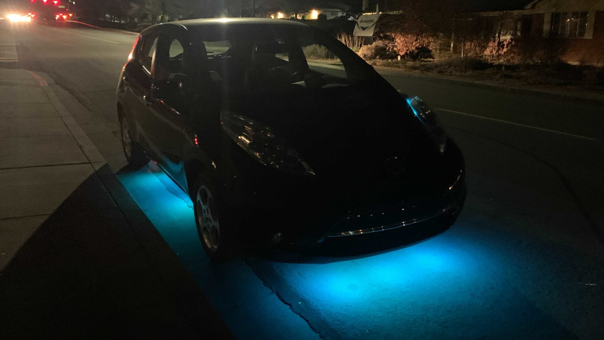 I Put LED Underglow On My Nissan Leaf Because Tesla Can’t Have All The EV Gimmicks