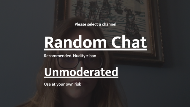 Chatroulette Was Supposed to Be Filthy