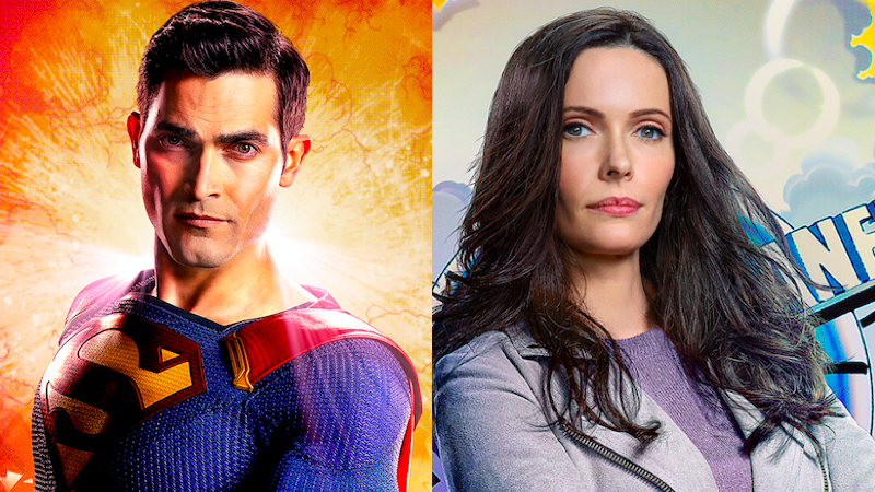 Tyler Hoechlin as Superman and Elizabeth Tulloch as Lois Lane. (Image: The CW)