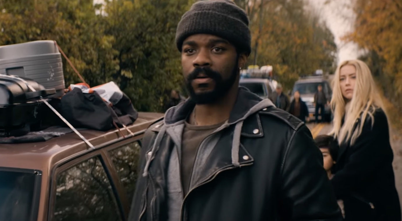 Jovan Adepo as Larry Underwood in The Stand. (And Amber Heard too!) (Screenshot: YouTube)